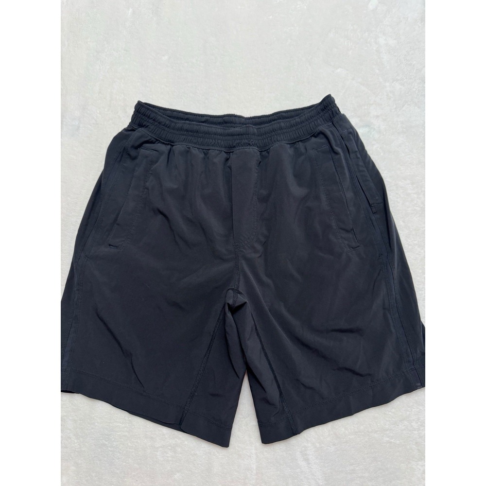 Lululemon Mens Black License To Train Short Lined Size Medium